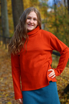 GROOTEN-THAL  Merino-Pullover - orange