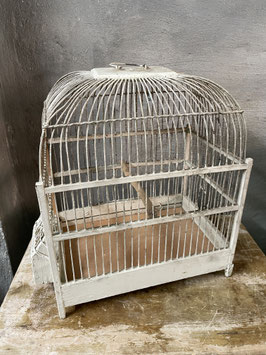 Französischer Vogelbauer mit schöner Patina