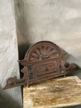 Dekorative antikes Holzornament