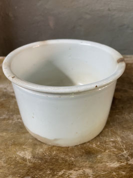 Französischer Keramiktopf mit schöner Patina