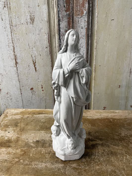 Französische Madonna rein weiss