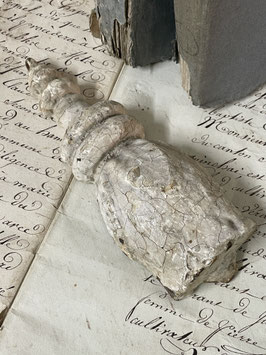 Sehr schöner besonderer Eisen Quast mit Traum Patina