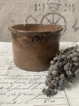 Französischer Vorratstopf mit Traum Patina