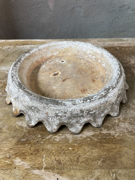 Französisches Tabaknapf mit sehr schöner Patina