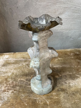 Antiker französischer Altar Leuchter mit sehr schöner Patina
