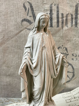 Dekorative sehr schöne franz. Madonna in rein weiss