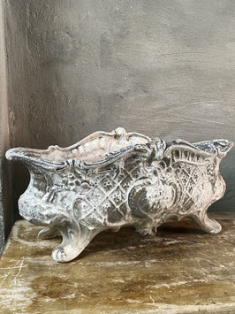 Charmante Antike Französische Jardiniere mit sehr schöner Patina