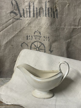 Französische Sauciere mit sehr schöner Patina