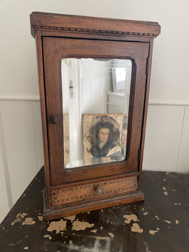 Wandschrank mit Spiegel & Schublade