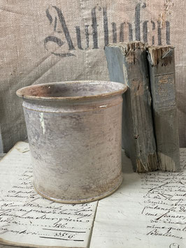 Keramik Topf mit sehr schöner Patina