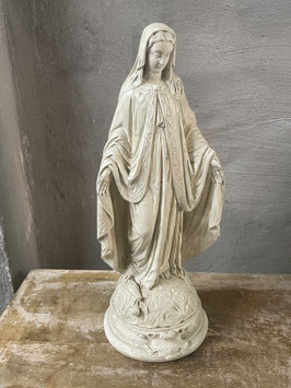 Dekorative französische Madonna mit sehr schöner Patina