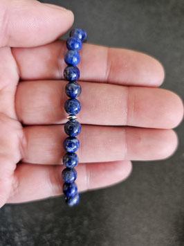 Armband Lapislazuli mit Silber