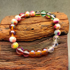 Armband Auraquarz und Jade