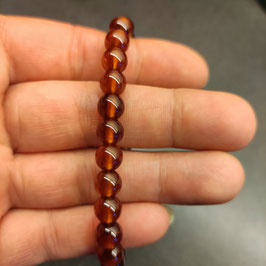 Armband Granat orange