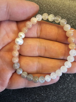 Armband Mondstein Mix mit Perlen