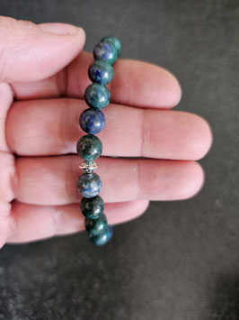 Armband Lapislazuli blau und grün