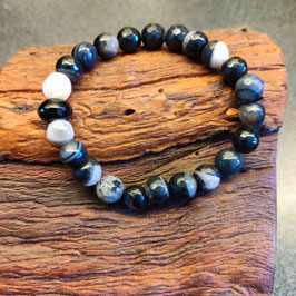 Armband Streifenachat