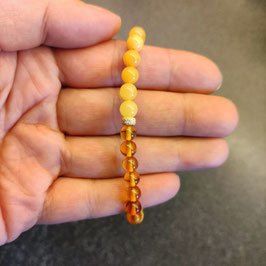 Armband Bernstein gelb