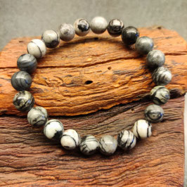 Armband fossiler Kalkstein
