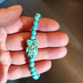 Armband Howlith Eule
