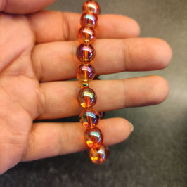 Armband Auraquarz orange