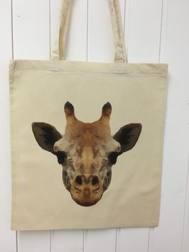 Stofftasche Poly Giraffe