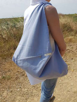 Sac origami bleu ciel