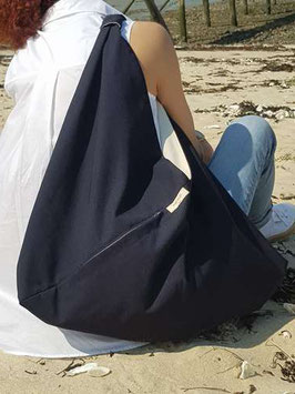 Sac origami bleu marine