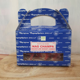 Encens Satya Nag Champa Backflow cônes