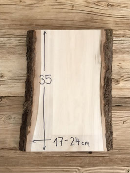 Brett Linde Länge 30cm. Lindenholz Roh, Dicke 28mm