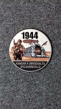 LE PATCH "HANGAR ECAUSEVILLE 1944"