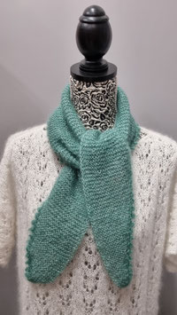 mini écharpe mohair et soie paillette