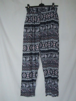 Losse broek met elastiek