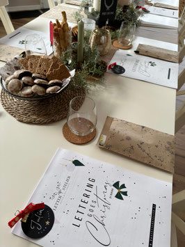 LETTERING GOES CHRISTMAS - Dein kreativer Weihnachts-Workshop