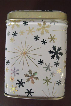 BOÎTE A THE décors flocons