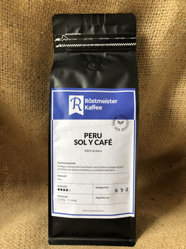 PERU Sol y Café aus biologischer Landwirtschaft