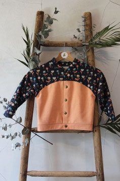 Veste Teddy Fleurs