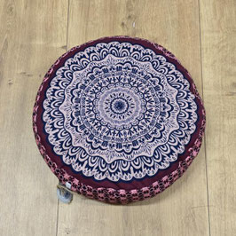 Kissen "bordeauxmandala"