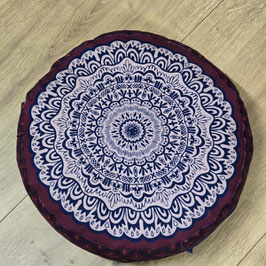 Kissen "bordeauxmandala"