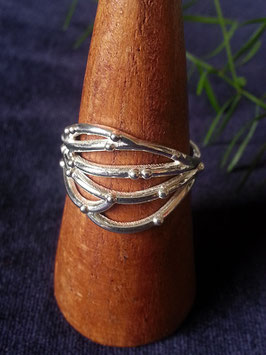 Ring 'Freeform' aus 925 Sterling Silber,  R 020