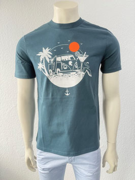 UNISEXSHIRT MIT BULLI & STRAND