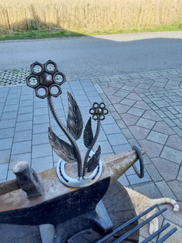 Blume mit 2 Blüten