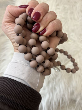 Handykette beige-braun