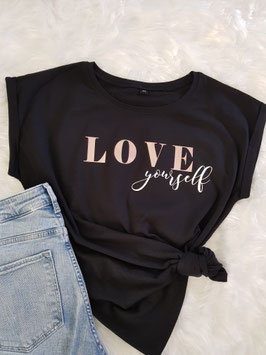 Damen T-Shirt "Love yourself"