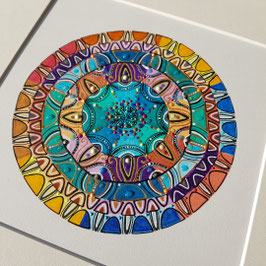Original MoniArt Kunstbild im Passepartout KKO 87