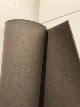 3-mm-Wollfilz grau leicht meliert