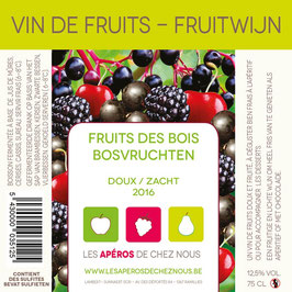 Vin de fruits des bois DOUX 2016