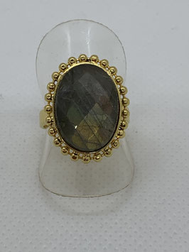 Bague ajustable Labradorite