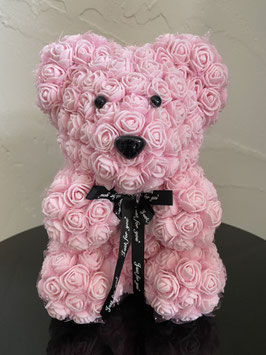 "Rosenbär rosa mit Tüll 23cm"