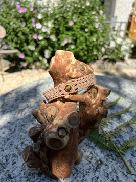 Makramee Armband mit Tigerauge